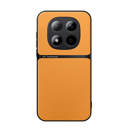 Litchi Leather Magnetic Full Coverage Shockproof Phone Case, For Redmi Turbo 5 Max 5G / Poco X8 Pro Max 5G, For Redmi Turbo 5 5G / Poco X8 Pro 5G, For Redmi Note 15 Pro+ 5G 163.3mm / Poco M8 Pro 5G, For Redmi Note 15 4G / 5G Global 164mm / Poco M8 5G  ...