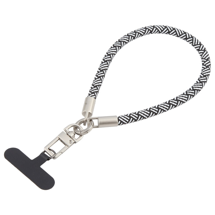 Pearl Silver Metal Buckle Phone Wrist Strap Phone Short Lanyard