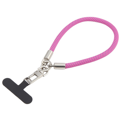 Pearl Silver Metal Buckle Phone Wrist Strap Phone Short Lanyard