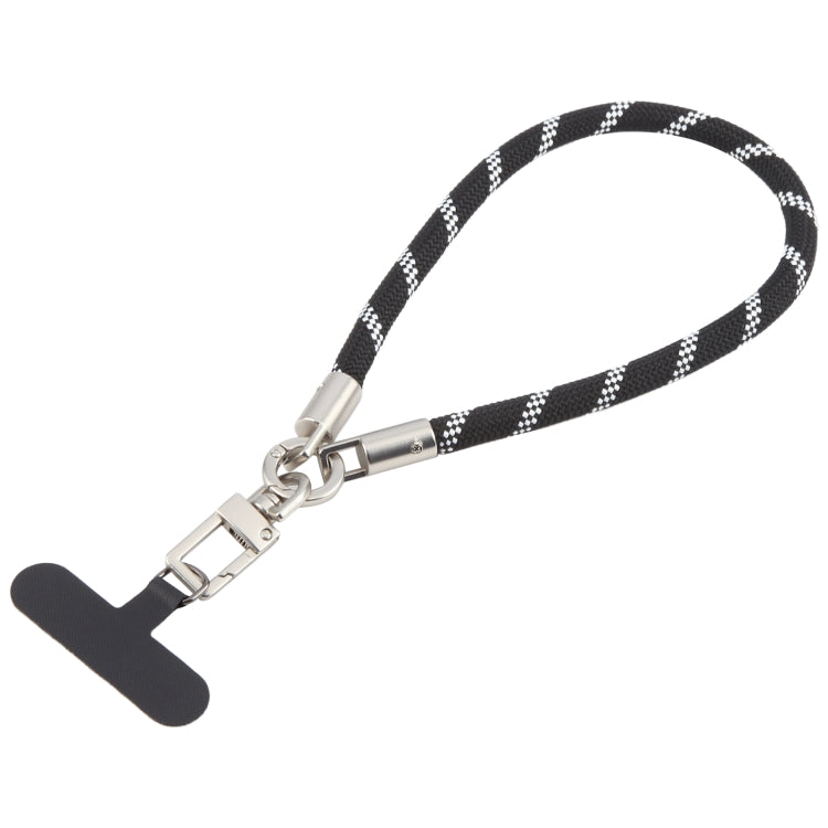 Pearl Silver Metal Buckle Phone Wrist Strap Phone Short Lanyard