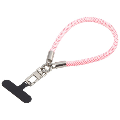 Pearl Silver Metal Buckle Phone Wrist Strap Phone Short Lanyard
