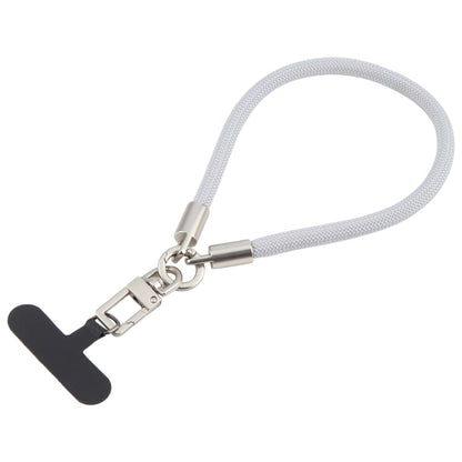 Pearl Silver Metal Buckle Phone Wrist Strap Phone Short Lanyard