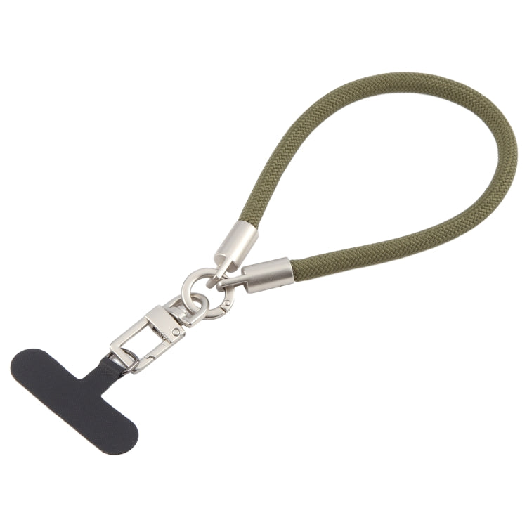 Pearl Silver Metal Buckle Phone Wrist Strap Phone Short Lanyard