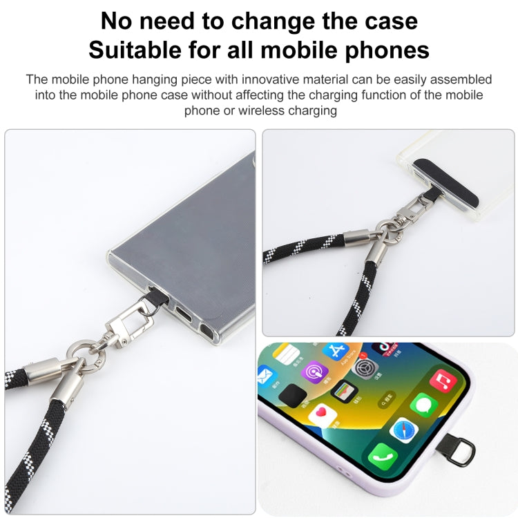 Pearl Silver Metal Buckle Phone Wrist Strap Phone Short Lanyard