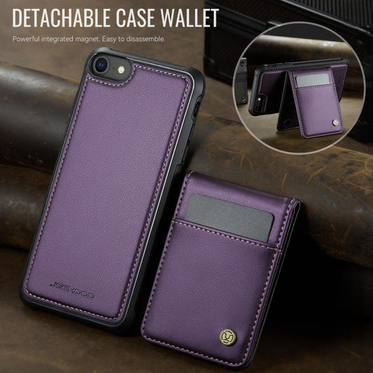 JEEHOOD J06 Britischer Stil RFID MagSafe Kartenetui PU-Handyhülle, für iPhone 13 Pro, für iPhone 13, für iPhone 12 / 12 Pro, für iPhone 12 Pro Max, für iPhone 11 Pro Max, für iPhone 11, für iPhone 11 Pro, für iPhone X / XS, für iPhone XS Max