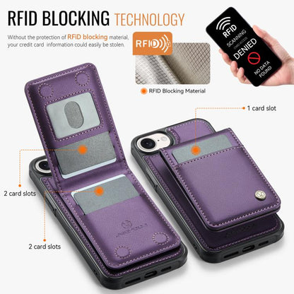 JEEHOOD J06 British Style RFID MagSafe Card Bag PU Phone Case, For iPhone 17e / 16e, For iPhone 17 Pro Max, For iPhone 17 Pro, For iPhone 17, For iPhone Air, For iPhone 16 Pro Max, For iPhone 16 Pro, For iPhone 16 Plus, For iPhone 16                   ...