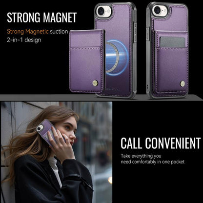 JEEHOOD J06 British Style RFID MagSafe Card Bag PU Phone Case, For iPhone 17e / 16e, For iPhone 17 Pro Max, For iPhone 17 Pro, For iPhone 17, For iPhone Air, For iPhone 16 Pro Max, For iPhone 16 Pro, For iPhone 16 Plus, For iPhone 16                   ...