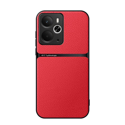 Litchi Leather Magnetic Full Coverage Shockproof Phone Case, For Realme 16 Pro+ 5G, For Realme 16 Pro 5G, For Realme 14, For Realme 14 Pro+, For Realme 14 Pro, For Realme 13 Pro Global / Realme 13 Pro+, For Realme GT Neo6 / GT Neo6 SE / GT 6 / GT 6T   ...