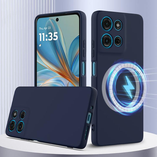 Shockproof Silicone Magsafe Phone Case, For Motorola Moto G75 5G, For Motorola Moto G35 5G, For Motorola Moto G55 5G, For Motorola Moto G34 / G45 5G, For Motorola Edge 50 5G, For Motorola Moto G54 / G54 Power, For Motorola Moto G85 / S50 Neo 5G        ...