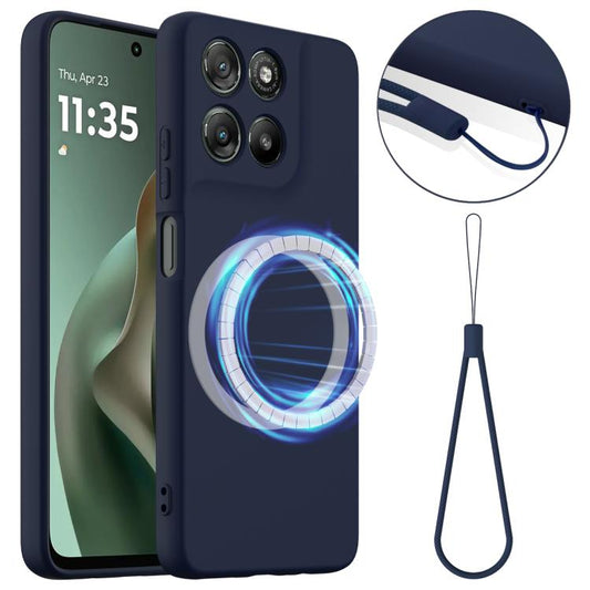 Shockproof Silicone Magsafe Phone Case, For Motorola Moto G77 Power/G67 Power, For Motorola Moto G Max / G87 / G77 5G, For Motorola Edge 70 Pro / 70 Pro+ 5G, For Motorola Moto G37/G37 Power/G47, For Motorola Edge 70 Fusion / Fusion+                    ...
