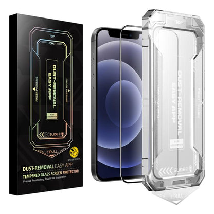 Easy Install HD Tempered Glass Film, For iPhone 17e / 16e / 14 / 13 Pro / 13, For iPhone 17 Pro Max, For iPhone 17 Pro, For iPhone 17 / 16 Pro, For iPhone Air, For iPhone 16 Pro Max, For iPhone 16 Plus / 15 Plus, For iPhone 16 / 15, For iPhone 15 Pro M...