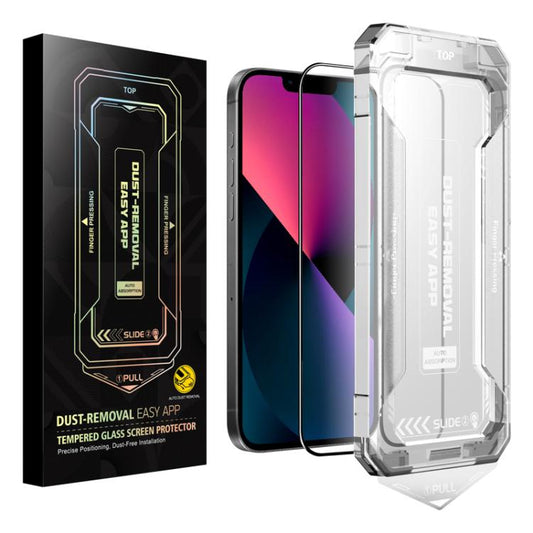Easy Install HD Tempered Glass Film, For iPhone 16e / 14 / 13 Pro / 13, For iPhone 16 Pro Max, For iPhone 16 Pro, For iPhone 16 Plus / 15 Plus, For iPhone 16 / 15, For iPhone 15 Pro Max, For iPhone 15 Pro, For iPhone 14 Plus / 13 Pro Max���������������...