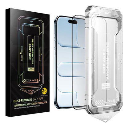 Easy Install HD Tempered Glass Film, For iPhone 18 Pro, For iPhone 18 Pro Max, For iPhone 17e / 16e / 14 / 13 Pro / 13, For iPhone 17 Pro Max, For iPhone 17 Pro, For iPhone 17 / 16 Pro, For iPhone Air, For iPhone 16 Pro Max, For iPhone 16 Plus / 15 Plu...