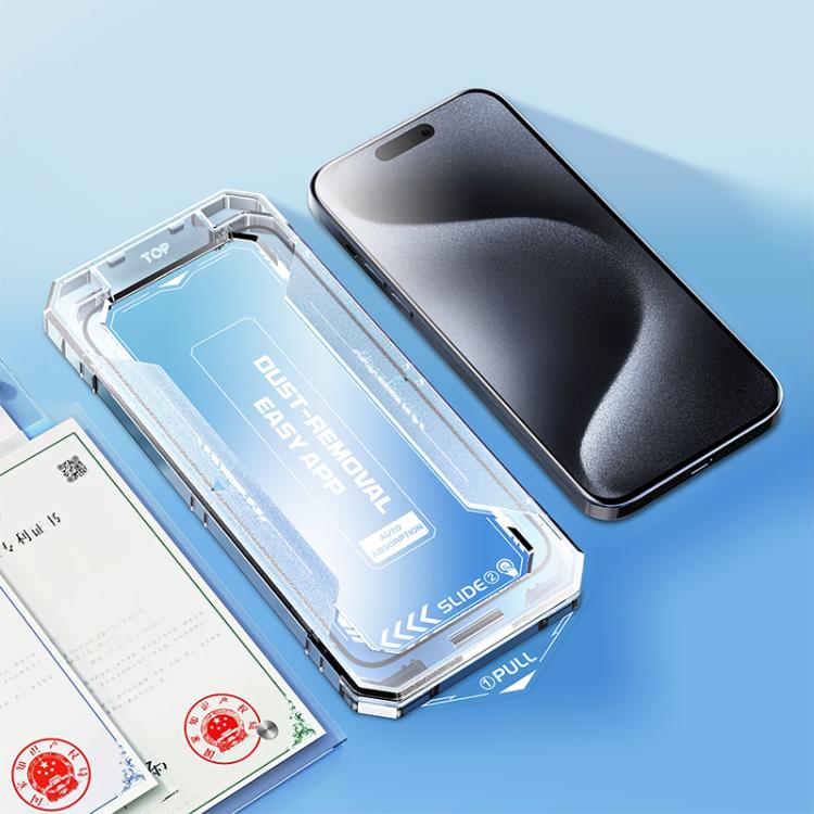 Easy Install HD Tempered Glass Film, For iPhone 16e / 14 / 13 Pro / 13, For iPhone 16 Pro Max, For iPhone 16 Pro, For iPhone 16 Plus / 15 Plus, For iPhone 16 / 15, For iPhone 15 Pro Max, For iPhone 15 Pro, For iPhone 14 Plus / 13 Pro Max���������������...