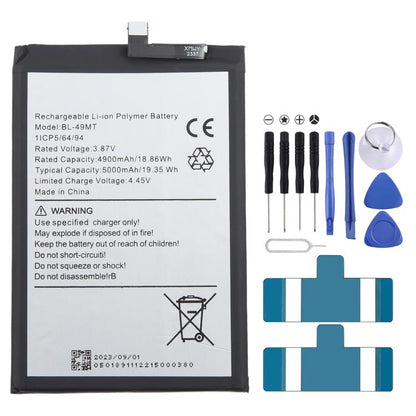Battery Replacement, For Infinix Note 30 BL-49PT 5000mAh, For Infinix Hot 20 5G X666 BL-49HX 5000mAh, For lnfinix Note 12 Vip X672 BL-44FX 2250mAh, For Infinix Smart HD 2021 X612B X612 BL-49IT 5000mAh, For lnfinix BL-49MT 4900mAh