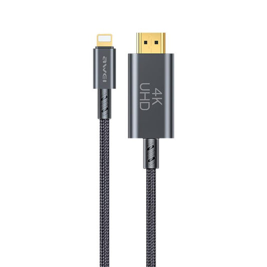 awei CL-213L 8 Pin to HDMI 1080P HD Adapter Cable, CL-213L