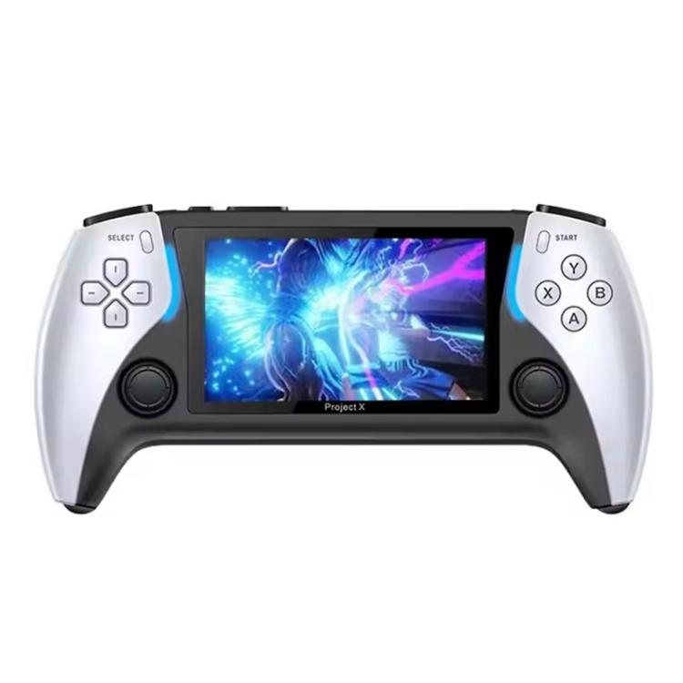 PROJECT X Console de jeu portable Écran 4,3 pouces CPU ATM 7051