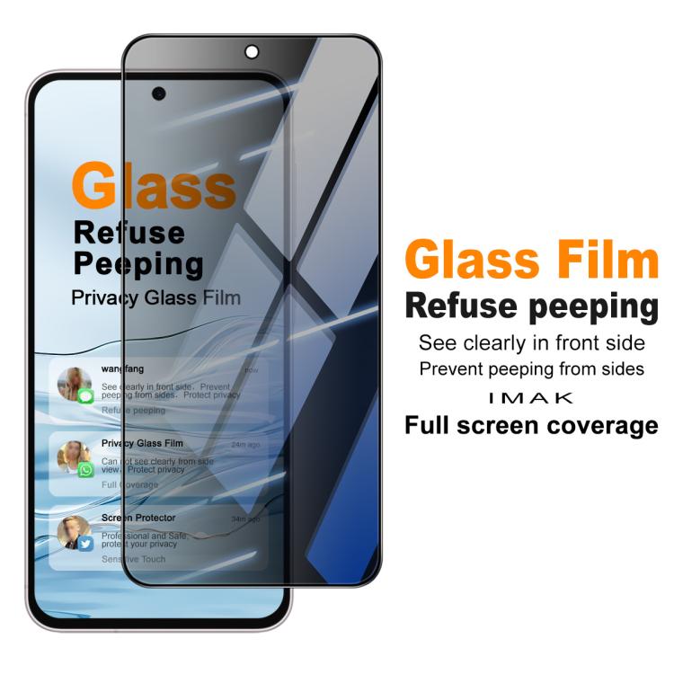 imak HD Full Screen Privacy Tempered Glass Protective Film, For Samsung Galaxy A27 5G, For Samsung Galaxy A17 5G/A16, For Galaxy A36 5G / A56 5G, For Samsung Galaxy A26 5G, For Samsung Galaxy A16 5G / 4G