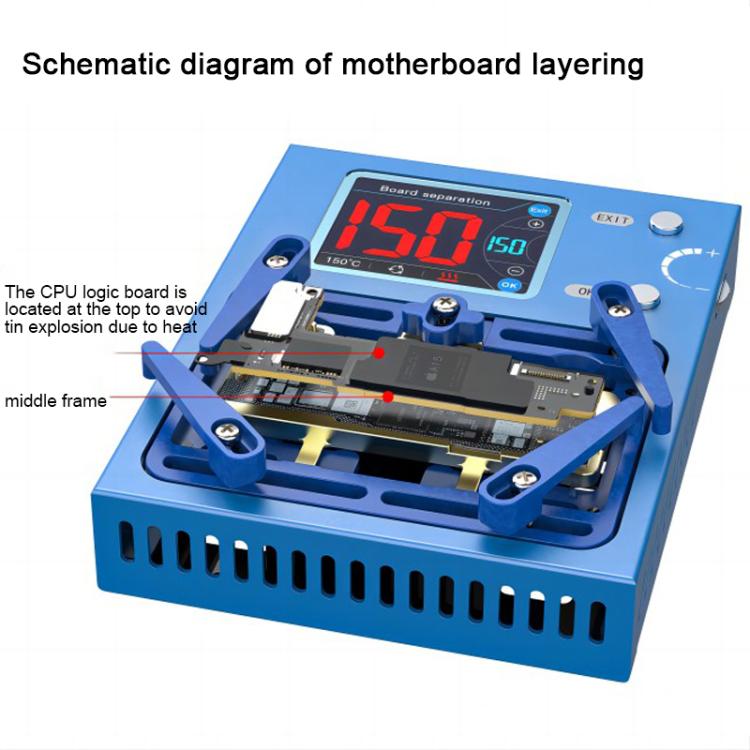 Aixun iHeater Pro Special Heating Planting Tin Module for iPhone X-16 Pro Max