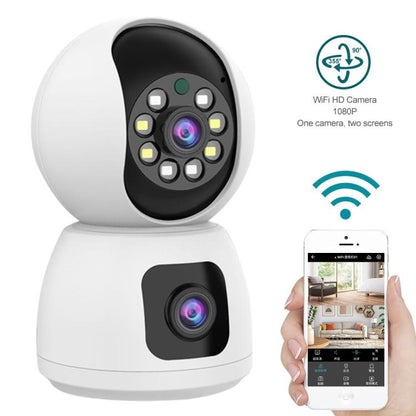 K12 1080P HD Dual Lens Dual Picture Wireless WiFi Camera, K12