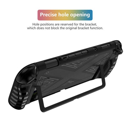 Detachable X-pattern Protective Case with Holder, For Nintendo Switch 2