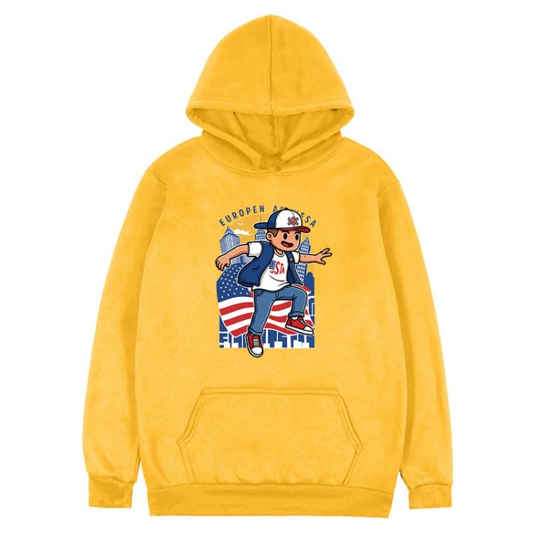 Boy Printed Fleece Hooded Sweatshirt Print On Your Demand, XS, S, M, L, XL, XXL, XXXL