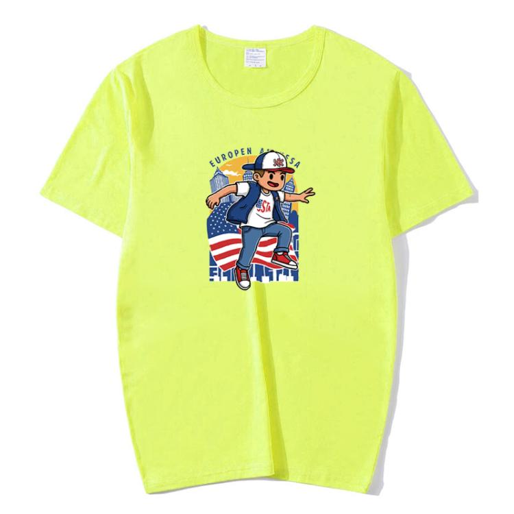 Boy Printed Round Neck Modal Short Sleeve T-shirt Print On Your Demand, POD T-Shirt, S, S, POD T-Shirt, M, M, POD T-Shirt, L, L, POD T-Shirt, XL, XL, POD T-Shirt, XXL, XXL, POD T-Shirt, XXXL, XXXL, POD T-Shirt, XXXXL