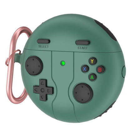 Retro Game Console Style Silicone Earbuds Case