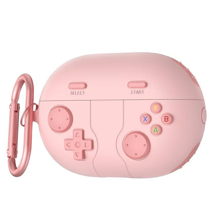 Retro Game Console Style Silicone Earbuds Case