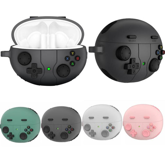 Retro Game Console Style Silicone Earbuds Case