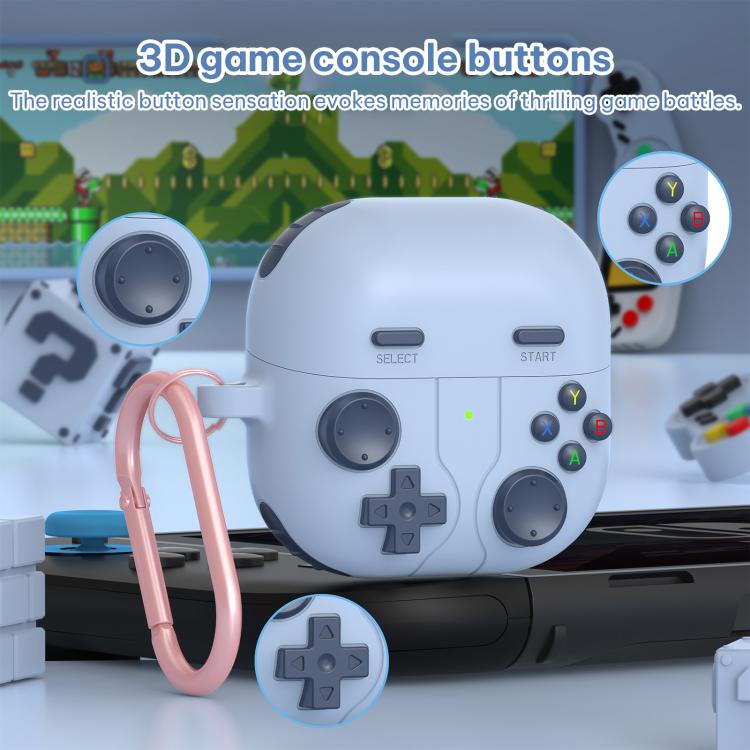 Retro Game Console Style Silicone Earbuds Case, For Huawei FreeClip 2, For Huawei Freebuds Pro 3 / Pro 4