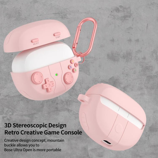 Retro Game Console Style Silicone Earbuds Case, For Bose Ultra Open Earbuds, For Bose QuietComfort Earbuds II