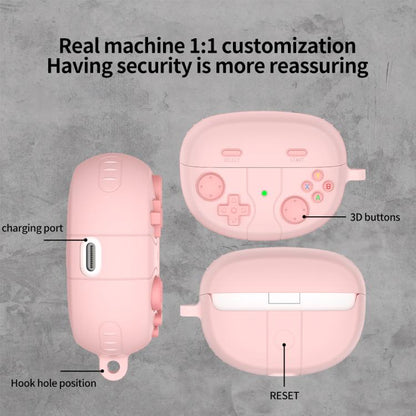 Retro Game Console Style Silicone Earbuds Case, For Bose Ultra Open Earbuds, For Bose QuietComfort Earbuds II