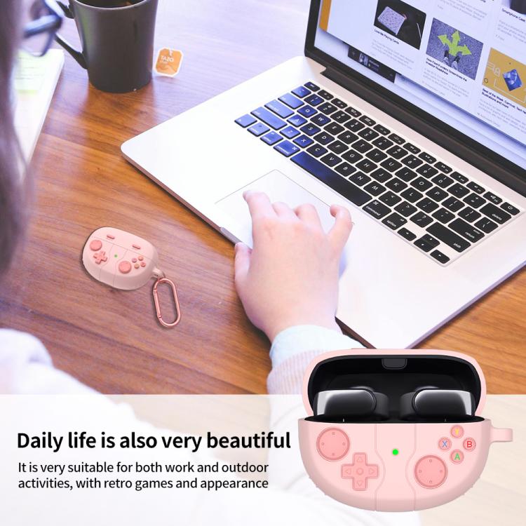 Retro Game Console Style Silicone Earbuds Case, For Bose Ultra Open Earbuds, For Bose QuietComfort Earbuds II
