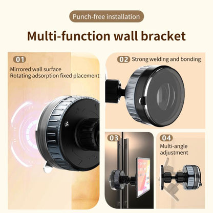 CTT26 Foldable Vacuum Magnetic Suction Cup Kitchen Phone Holder