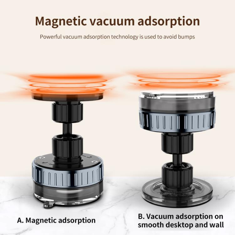 CTT26 Foldable Vacuum Magnetic Suction Cup Kitchen Phone Holder