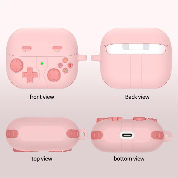 Retro Game Console Style Silicone Earbuds Case