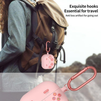 Retro Game Console Style Silicone Earbuds Case