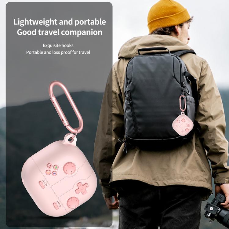 Retro Game Console Style Silicone Earbuds Case, For Samsung Galaxy Buds Core, For Samsung Galaxy Buds3 FE, For Samsung Galaxy Buds3 / Buds3 Pro, For Samsung Galaxy Buds Live