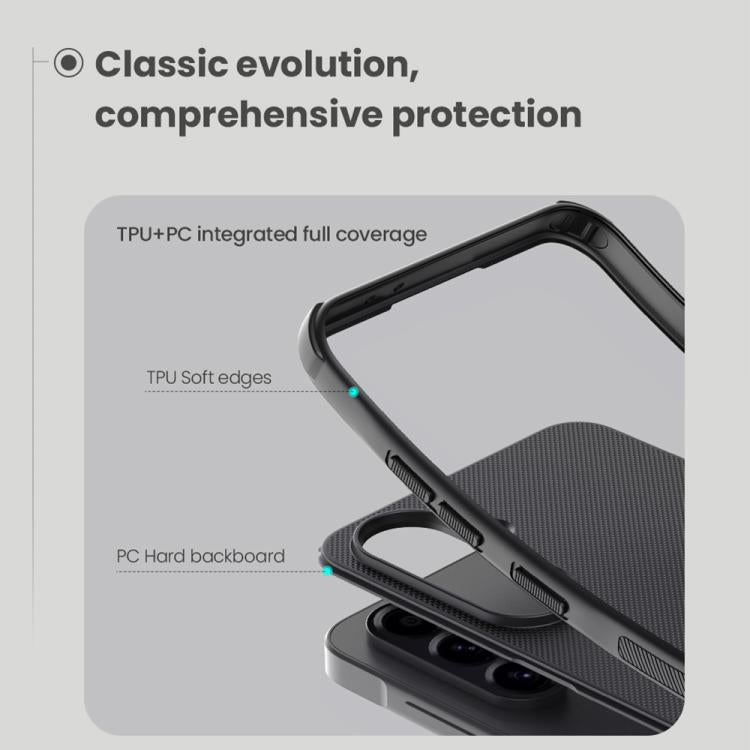 NILLKIN Super Frosted Shield Pro PC + TPU Phone Case, For Samsung Galaxy A56 5G, For Samsung Galaxy A36 5G