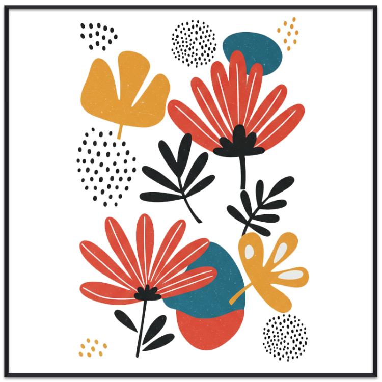 Decorative Painting with PS Frame Print On Your Demand, 15x20cm, 20x20cm, 30x30cm, 40x40cm, 50x50cm, 60x60cm, 70x70cm, 80x80cm, 90x90cm