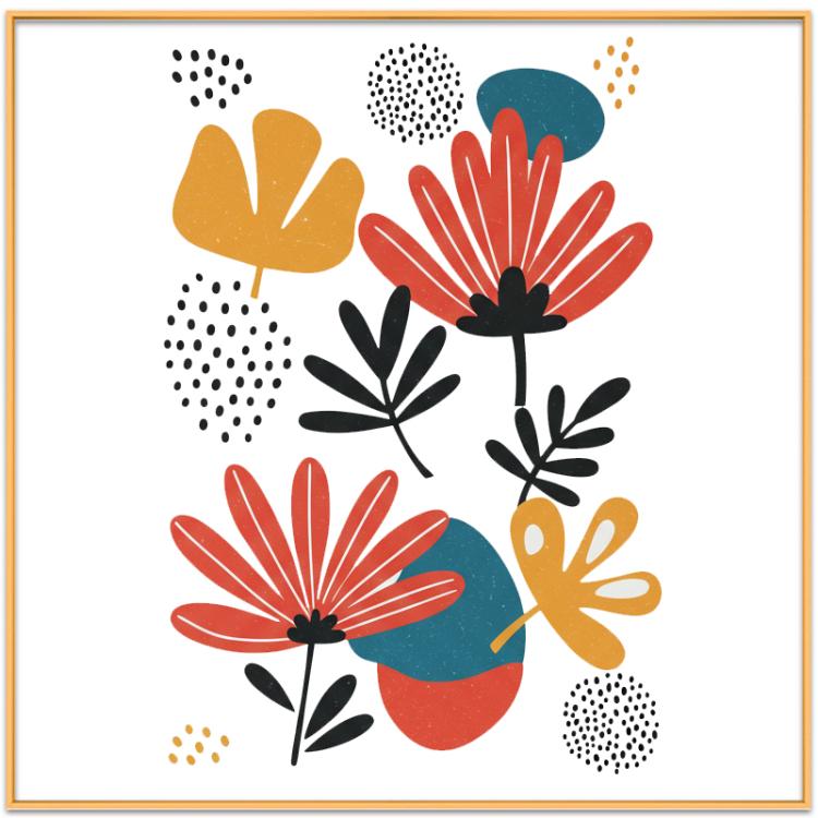 Decorative Painting with Aluminum Alloy Frame Print On Your Demand, 15x20cm, 20x20cm, 30x30cm, 40x40cm, 50x50cm, 60x60cm, 70x70cm, 80x80cm, 90x90cm