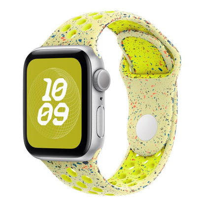 Coloful Silicone Watch Band, For Apple Watch 46mm / 49mm / 45mm / 44mm, For Apple Watch 42mm / 41mm / 40mm / 38mm