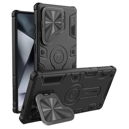 NILLKIN Black Rhino Prop MagSafe Magnetic PC Phone Case, For Samsung Galaxy S25 Ultra 5G