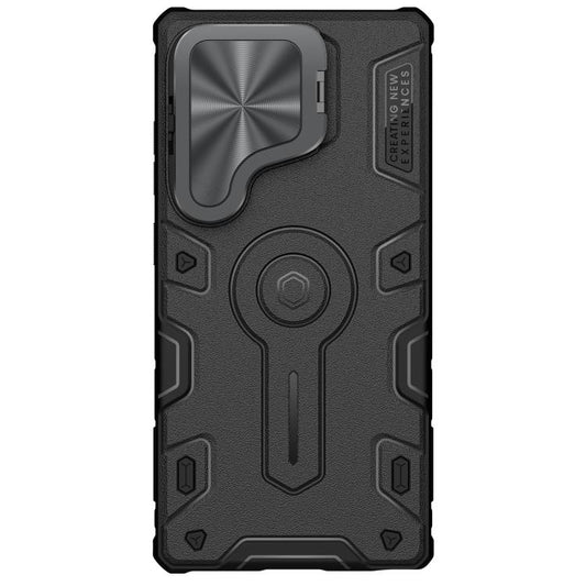 NILLKIN Black Rhino Prop MagSafe Magnetic PC Phone Case, For Samsung Galaxy S25 Ultra 5G
