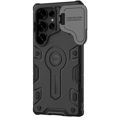 NILLKIN Black Rhino Prop MagSafe Magnetic PC Phone Case, For Samsung Galaxy S25 Ultra 5G