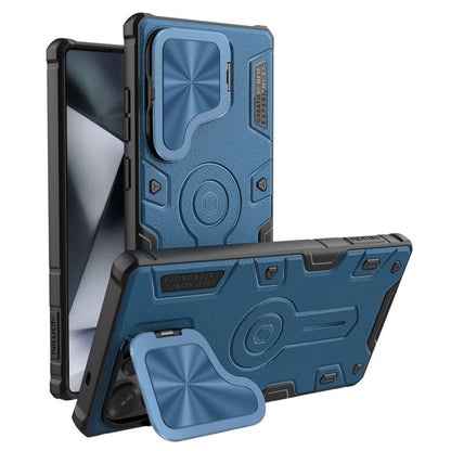 NILLKIN Black Rhino Prop MagSafe Magnetic PC Phone Case, For Samsung Galaxy S25 Ultra 5G