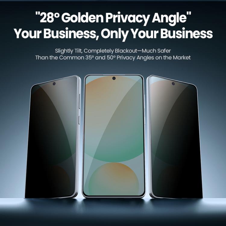 NILLKIN Guardian Full Coverage Privacy Tempered Glass Film, For Samsung Galaxy S25 Edge 5G, For Samsung Galaxy S25 5G, For Samsung Galaxy S25+ 5G, For Samsung Galaxy S25 Ultra 5G