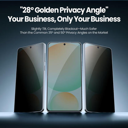 NILLKIN Guardian Full Coverage Privacy Tempered Glass Film, For Samsung Galaxy S25 Edge 5G, For Samsung Galaxy S25 5G, For Samsung Galaxy S25+ 5G, For Samsung Galaxy S25 Ultra 5G