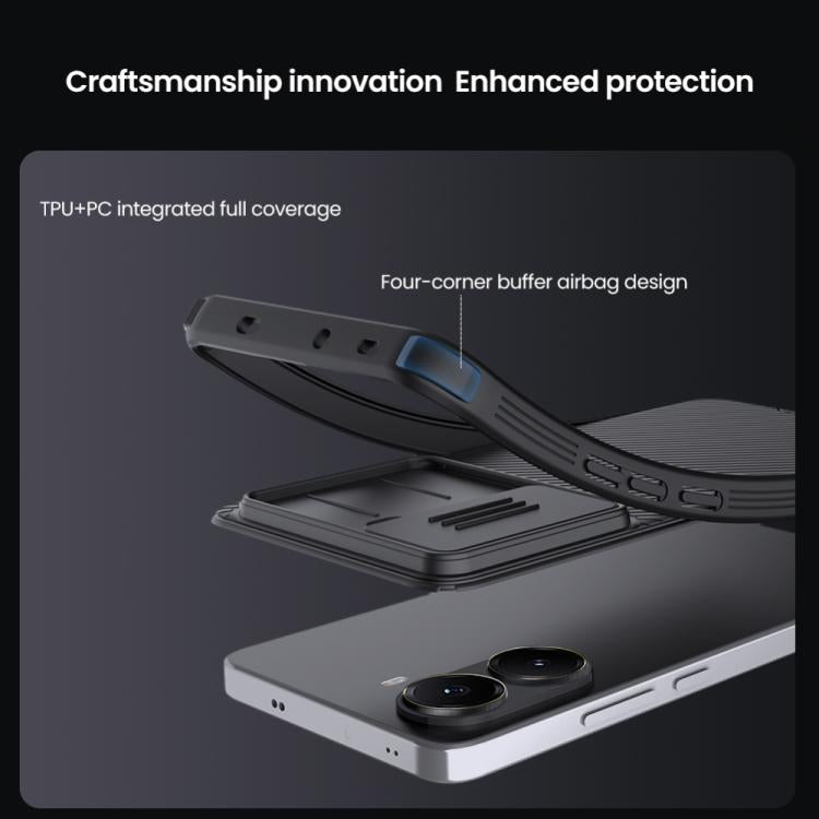NILLKIN CamShield Pro Magnetic PC Phone Case, For Xiaomi Poco X7 Pro